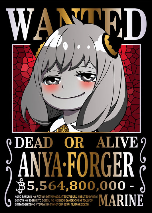 Spy X Family Anya Wanted Poster
