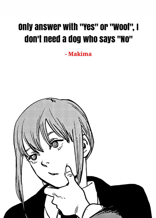 Makima, Chainsaw man