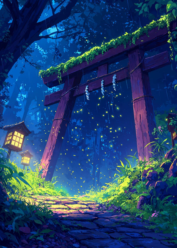 Torii of the Fireflies