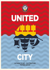 Manchester Derby Football Matc