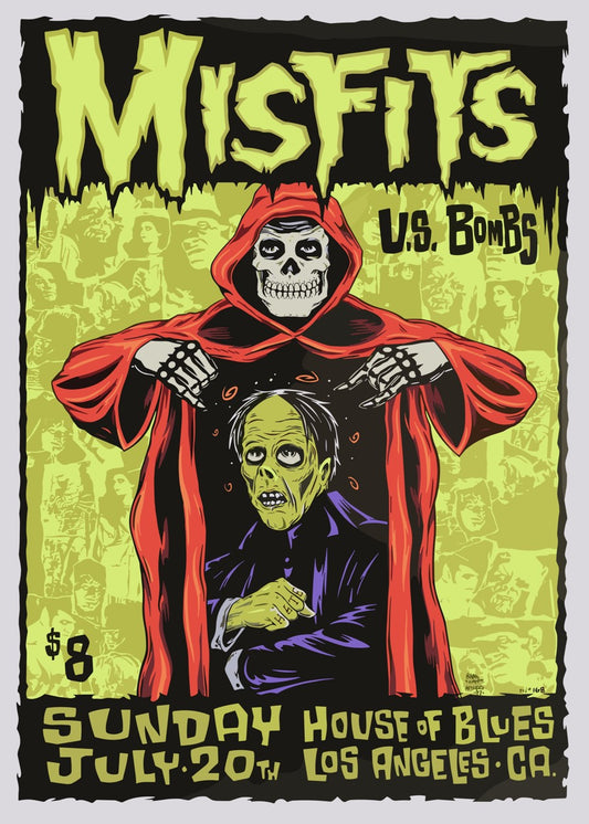 Misfits VS Bombs Skeleton