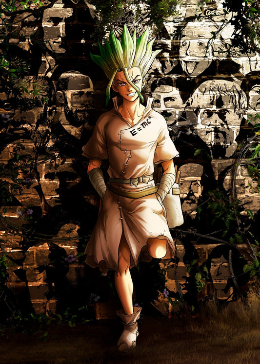 Gifted boy Senku Dr Stone