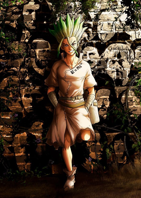 Gifted boy Senku Dr Stone