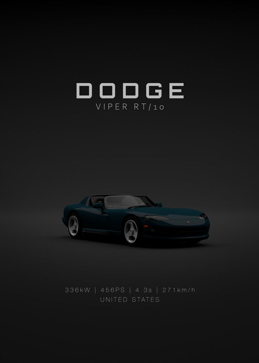 2001 Dodge Viper RT-10 Green F