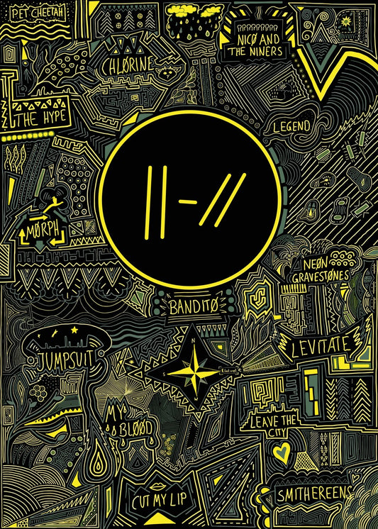 Twenty One Pilots Song Collage