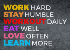 Work Hard Stay Humble