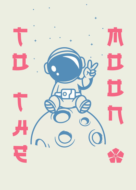 To the Moon - retrowave