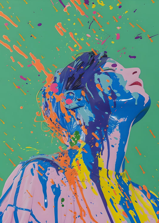 Explosion of Color Pop Art