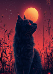 Red Moon Black Cat