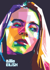 Billie Eilish Popart