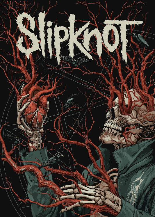 Slipknot Skull Heart