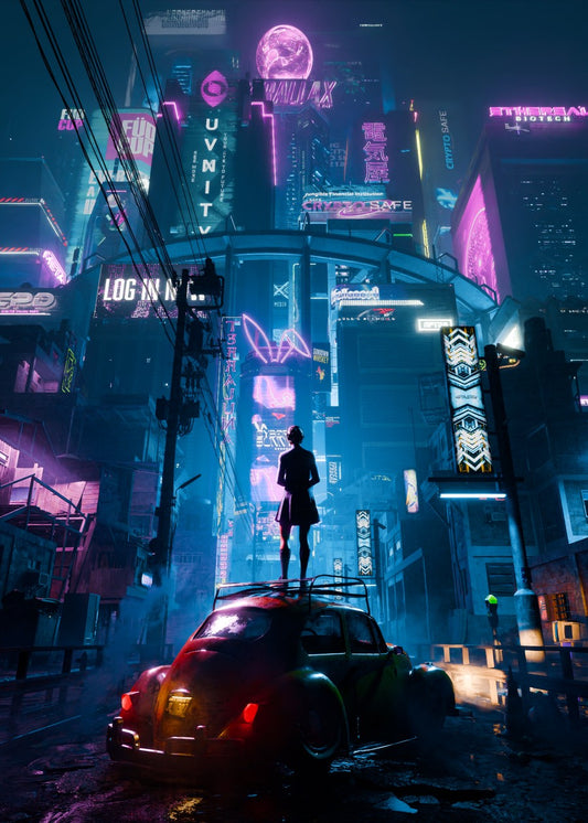 Neon Night Rider