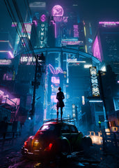 Neon Night Rider