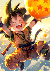Goku as a child