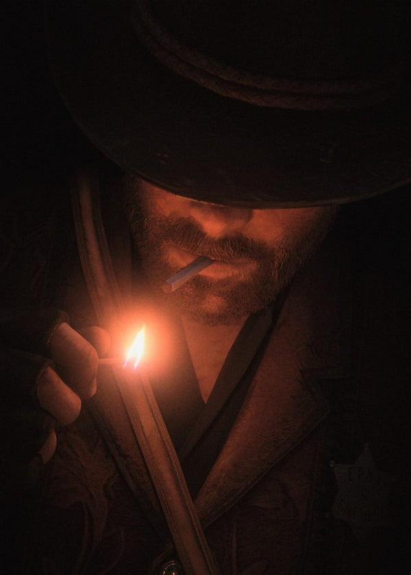 smoking cowboy