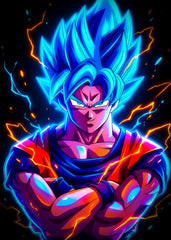 Goku Blue Ascend, Dragon ball