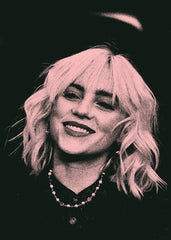 Billie Eilish Pink Potrait