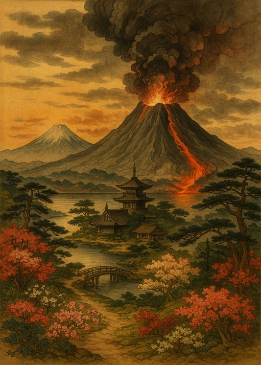Eruption Over Kyoto