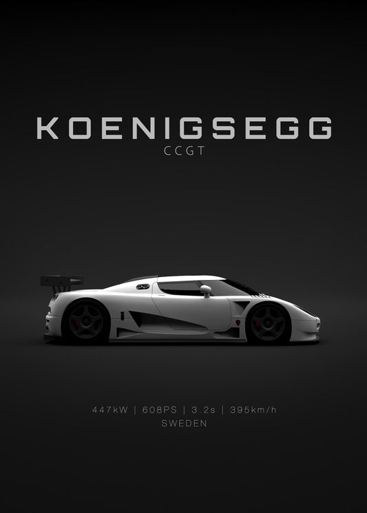 Koenigsegg CCGT - White