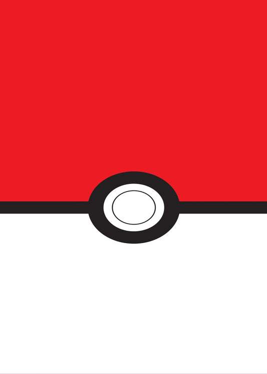 Pokeball Minimalist Design