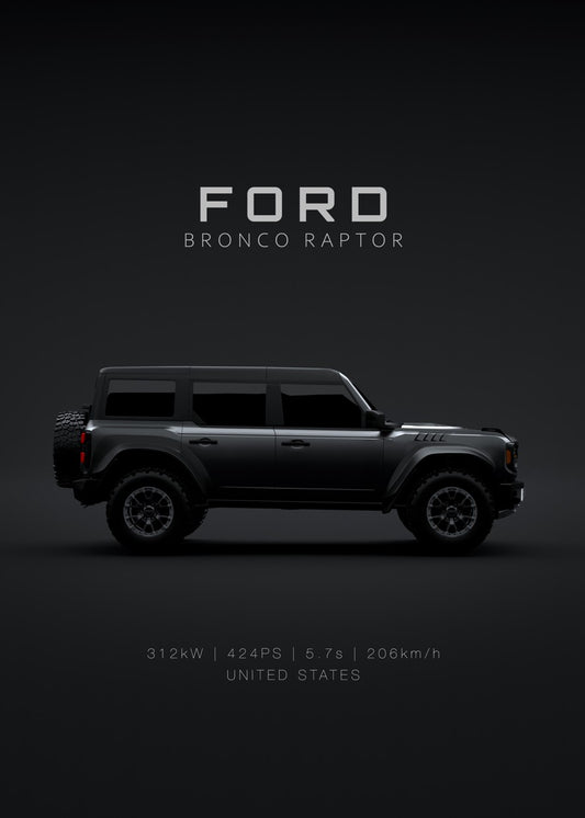 Ford Bronco Raptor 2022