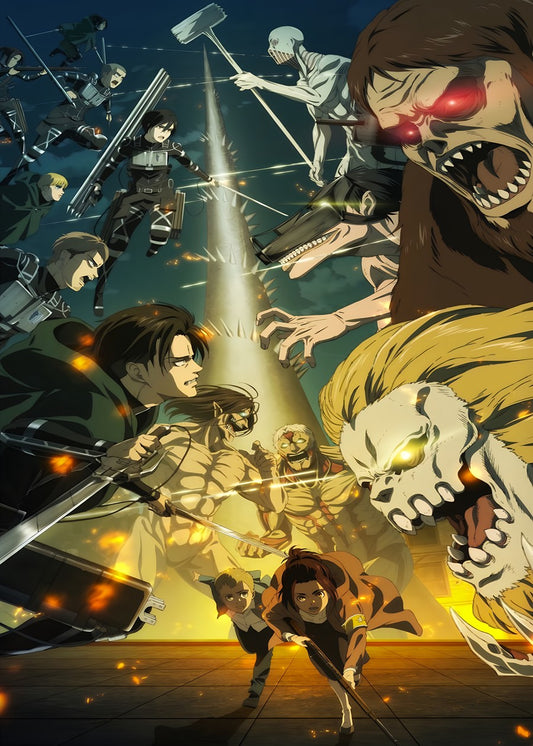 Attack on Titan Walls Fall