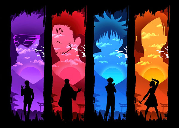 Jujutsu Anime Cool Poster