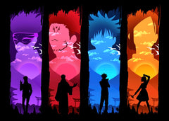 Jujutsu Anime Cool Poster