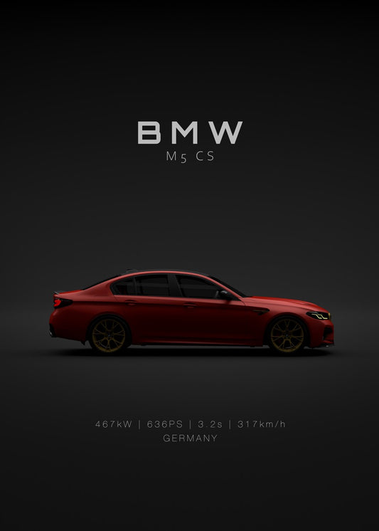 BMW M5 CS F90 - Red - Specs