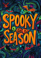 Spooky Season Gothic Collage