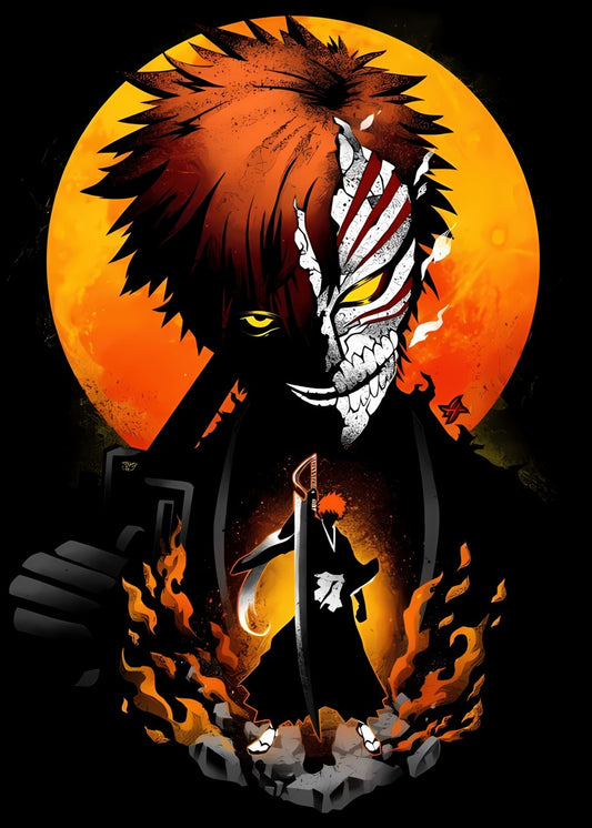 Ichigo Kurosaki Bankai Form, bleach