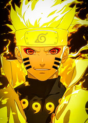 Naruto Kurama Mode Art