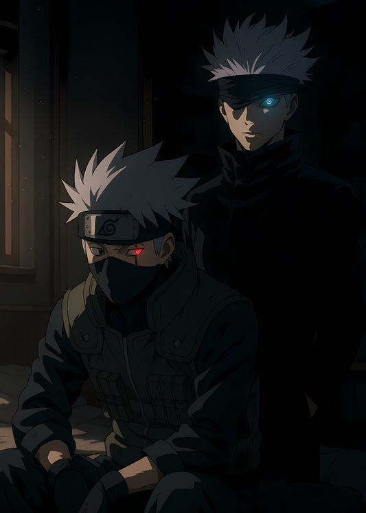  Kakashi x Gojo Dorm Vibes