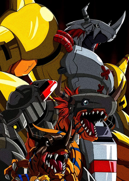 Wargreymon Mega Evolusion