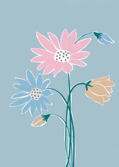 Pastel Wildflowers Art