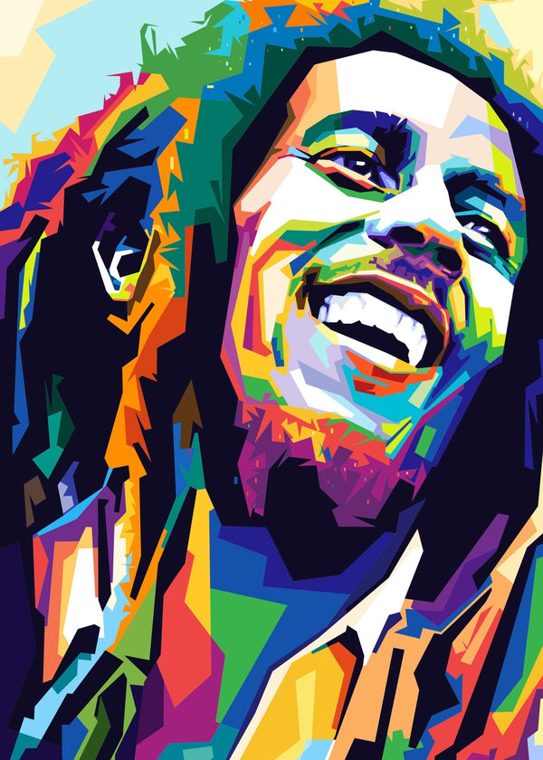 Bob Marley Wpap Art