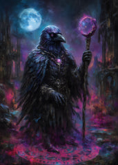 The Moonlit Raven Mage