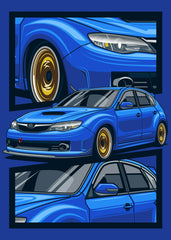 Subaru WRX JDM Car