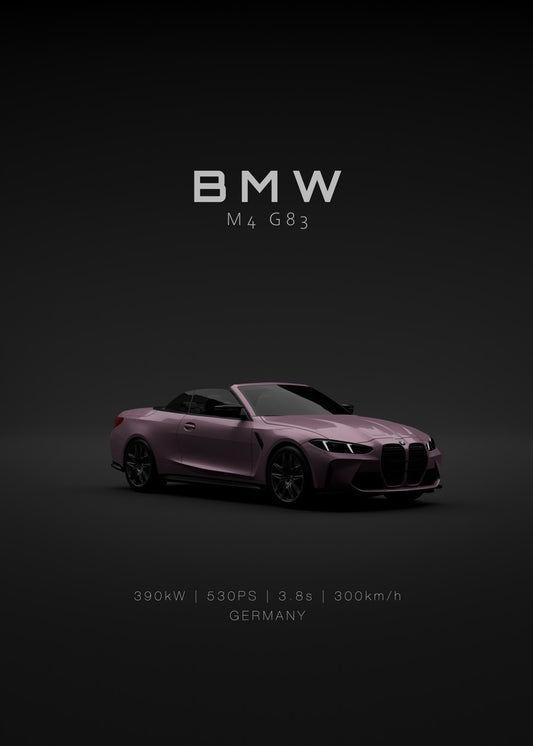 BMW M4 G83 2025 Velvet Front
