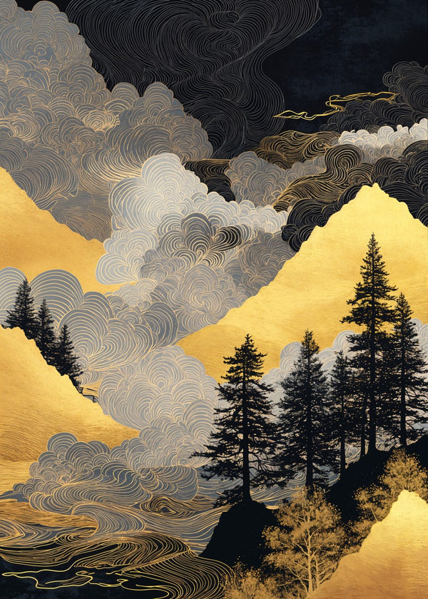 Golden Silence of the Pines