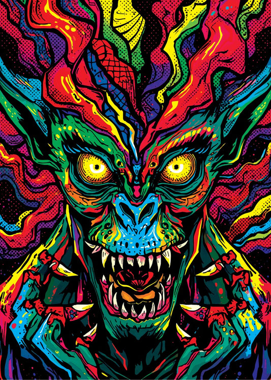 Abstract the pop monster