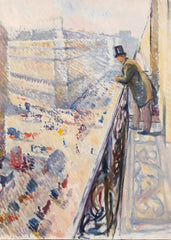 The painting 'Rue Lafayette' by Edvard Munch