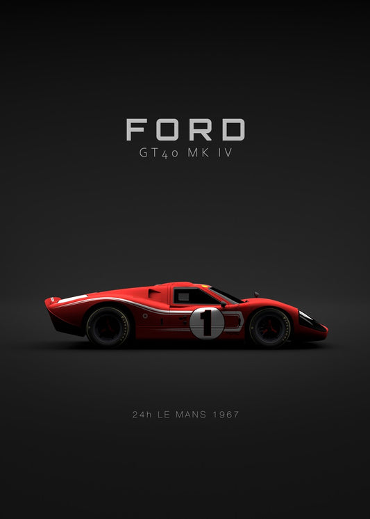 Ford GT40 Sebring No 1 Le Mans