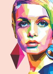 Twiggy Lawson WPAP Popart