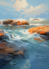 Coastal Embrace Stone Respite