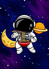 Astronaut, Ramen, Space