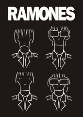 Ramones Band Minimalist Art