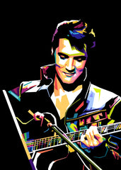 Elvis Presley Wpap Art