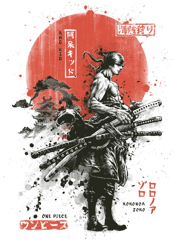 Roronoa Zoro Japanese Art