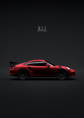 2016 Carrera 911 GT3 RS Red